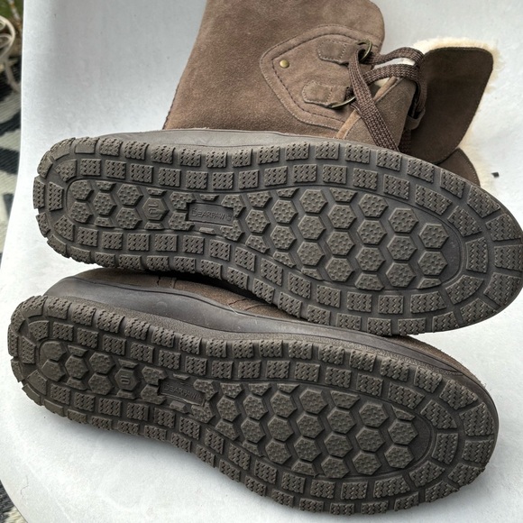 Bear Paw Justice Boots Tall Winter Boots, Lace Up Front Woman’s Size 10 NWOT - Picture 11 of 16